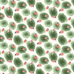 Motif coordonné de capucine coloris 2