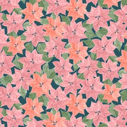 Motif de poinsettia, 2021