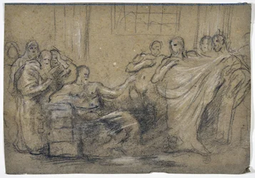 Étude de scène antique
