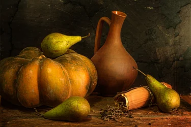 Nature morte rustique d