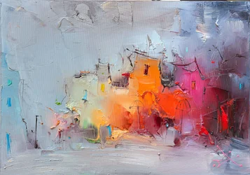 Les couleurs vives du paysage urbain