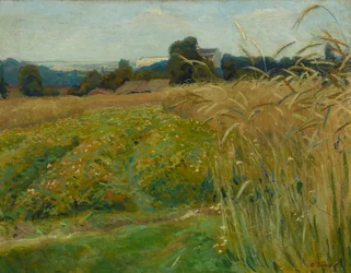 Paysage aux environs de Cracovie