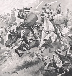Bataille de Shrewsbury, 21 juillet 1403, illustration de 