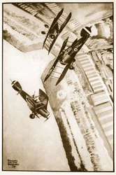 Le premier défilé de la R.A.F., illustration de 