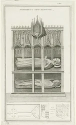 Cathédrale de Lichfield - Monument au Doyen Heywood