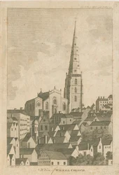 Église de Walsall: gravure