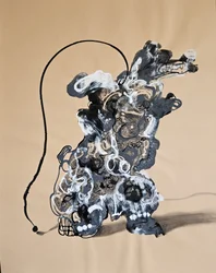 Forme abstraite chaotique