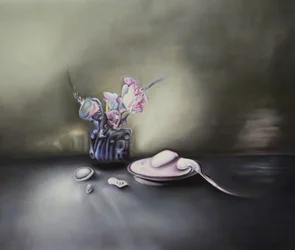 Nature morte florale onirique