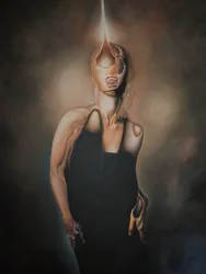 Figure de lumière éthérée