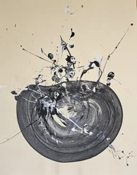 Éclaboussure de peinture fantaisiste