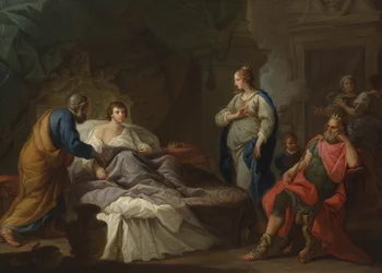 Antiochus aspirant à Stratonice, vers 1740