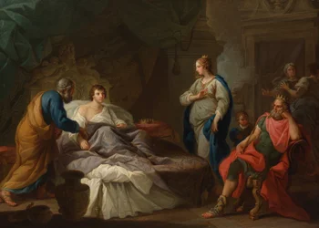 Antiochus languissant pour Stratonice, vers 1740