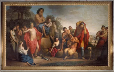 Divinités mythologiques. Fresque