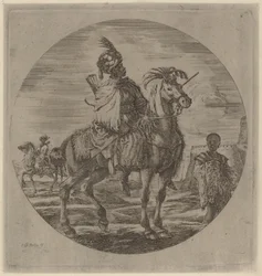 Un cavalier noir