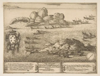 Capture de deux galères à Byserta, 1628
