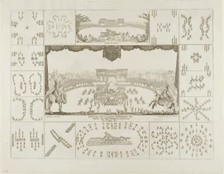 Carrousel pour Ferdinand II, duc de Toscane