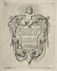 Collection de Divers Caprices et Nouveaux Dessins de Cartouches et Ornements