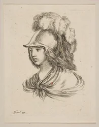 Tête de Minerve, de 