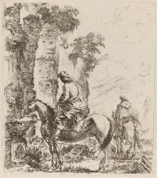 Paysage avec cavaliers, 1646
