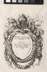 Nouveau modèle pour une cartouche, 1647
