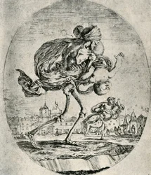 Reproduction de gravure de l