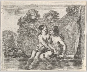 Salmacis et Hermaphrodite, du Jeu de la Mythologie