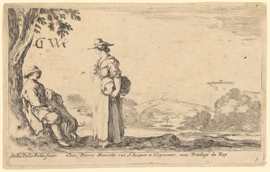 Homme assis avec un chien près d
