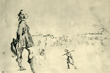 Figure masculine debout, 1633-1634, 1943