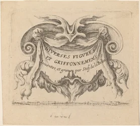 Page de titre pour "Diverses figures et griffonnements"