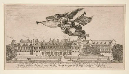 Vue et Perspective du Palais Cardinal