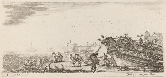 Port venteux, 1644