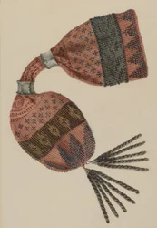 Sac perlé