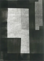 Nocturnus V, 2015 (monoprint sur papier)