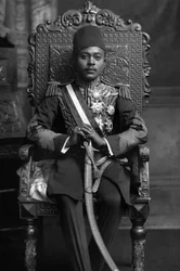 Sultan Ali II de Zanzibar, vers 1900