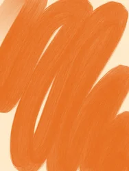 Abstrait aux touches orange