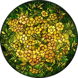 Abat-jour en verre plombé d