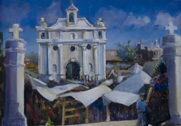 Jour de marché au Guatemala, 2011