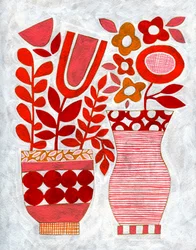 Vases à fleurs modernes
