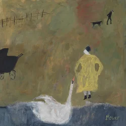 Leda, 2011 (huile sur panneau)
