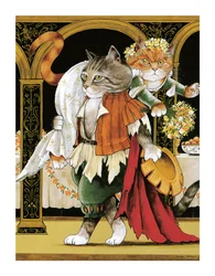 Illustration de Shakespeare Cats: Poster Book (pub. 2016)