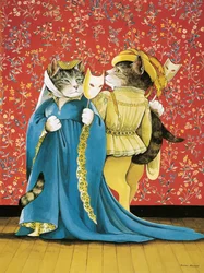 Illustration de Shakespeare Cats: Poster Book (pub. 2016)