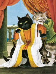 Illustration de Shakespeare Cats: Poster Book (pub. 2016)