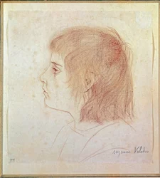 Portrait du peintre Maurice Utrillo enfant