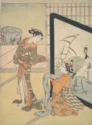 Courtisane et Shinzo, 1725-1770