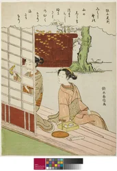 Poème de Sakanoue no Korenori, d