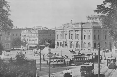 Genève, Place Neuve et le Théâtre