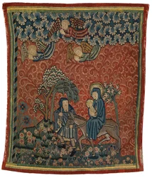 Tapisserie représentant la Fuite en Égypte