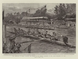 Les Américains à la régate de Henley, la défaite de l