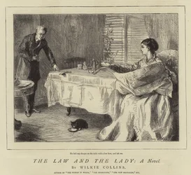 La loi et la dame, un roman