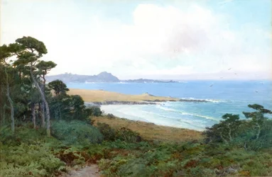 Vue de la baie de Monterey